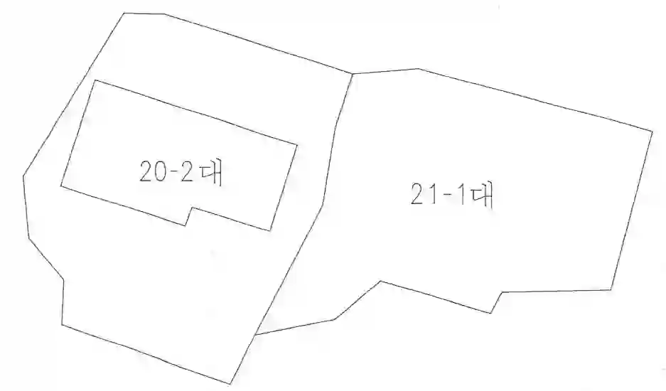 고양리 20-2 배치도 이미지
